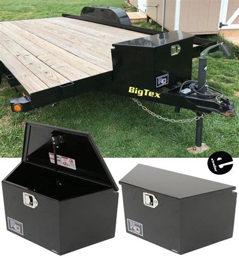 metal storage trailer box|utility trailer storage boxes small.